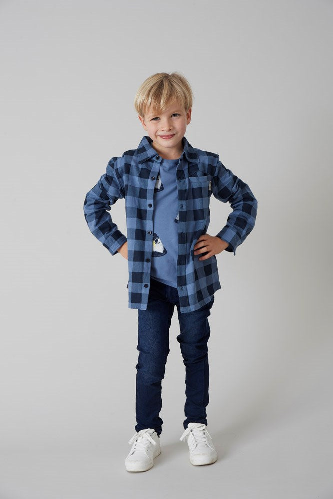 Chemise Coastal Cool Bleu