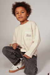 T shirt Montagne Blanc