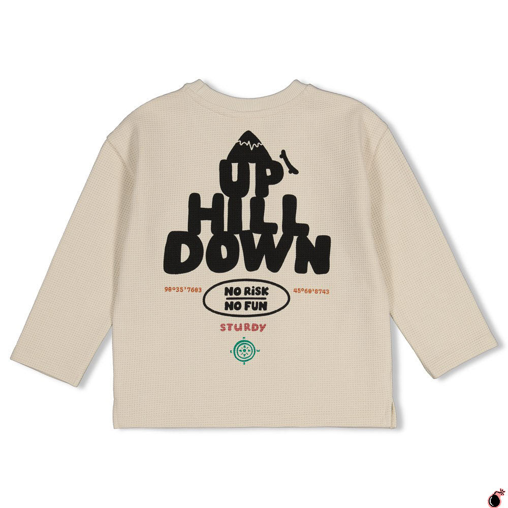 T shirt Montagne Blanc