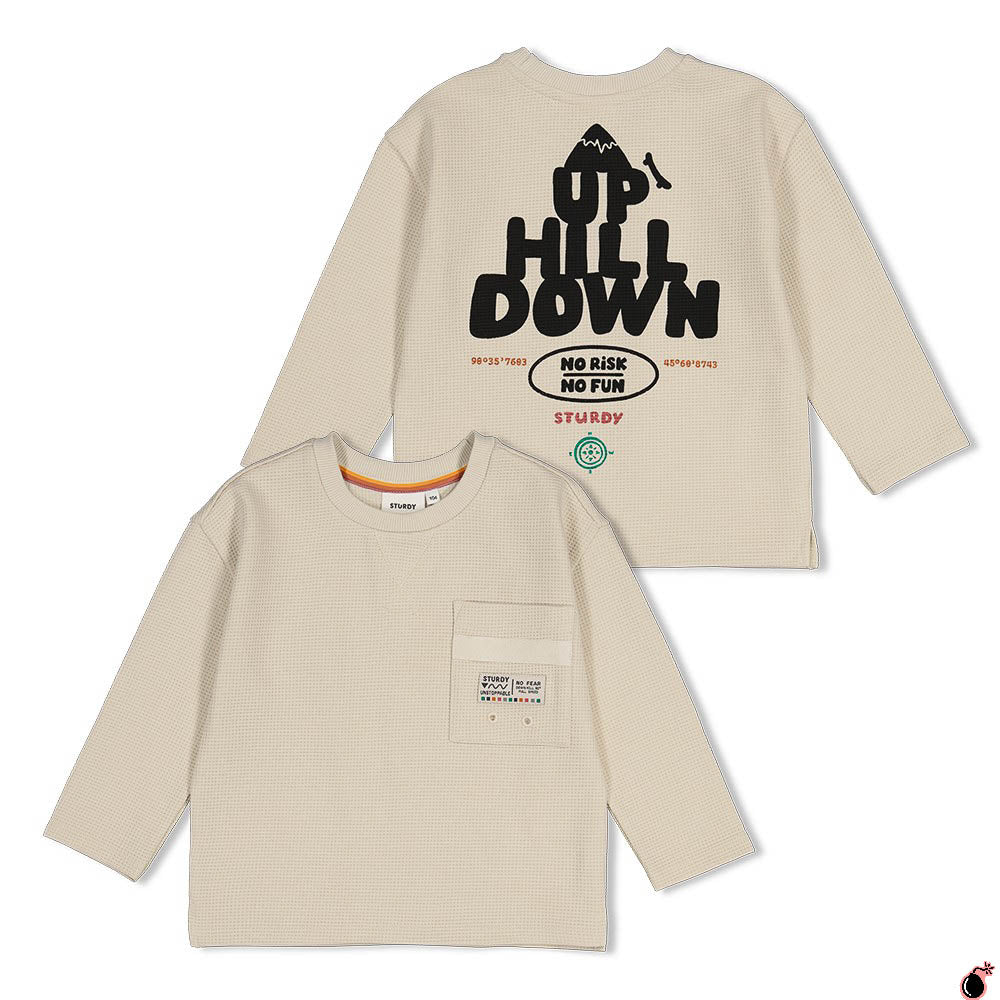 T shirt Montagne Blanc