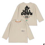 T shirt Montagne Blanc