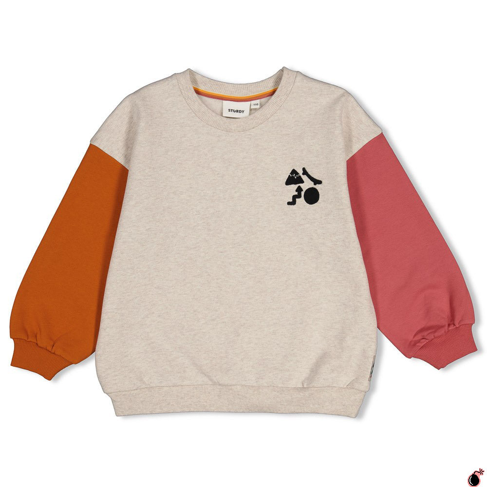 Sweat Montagne Blanc cassé