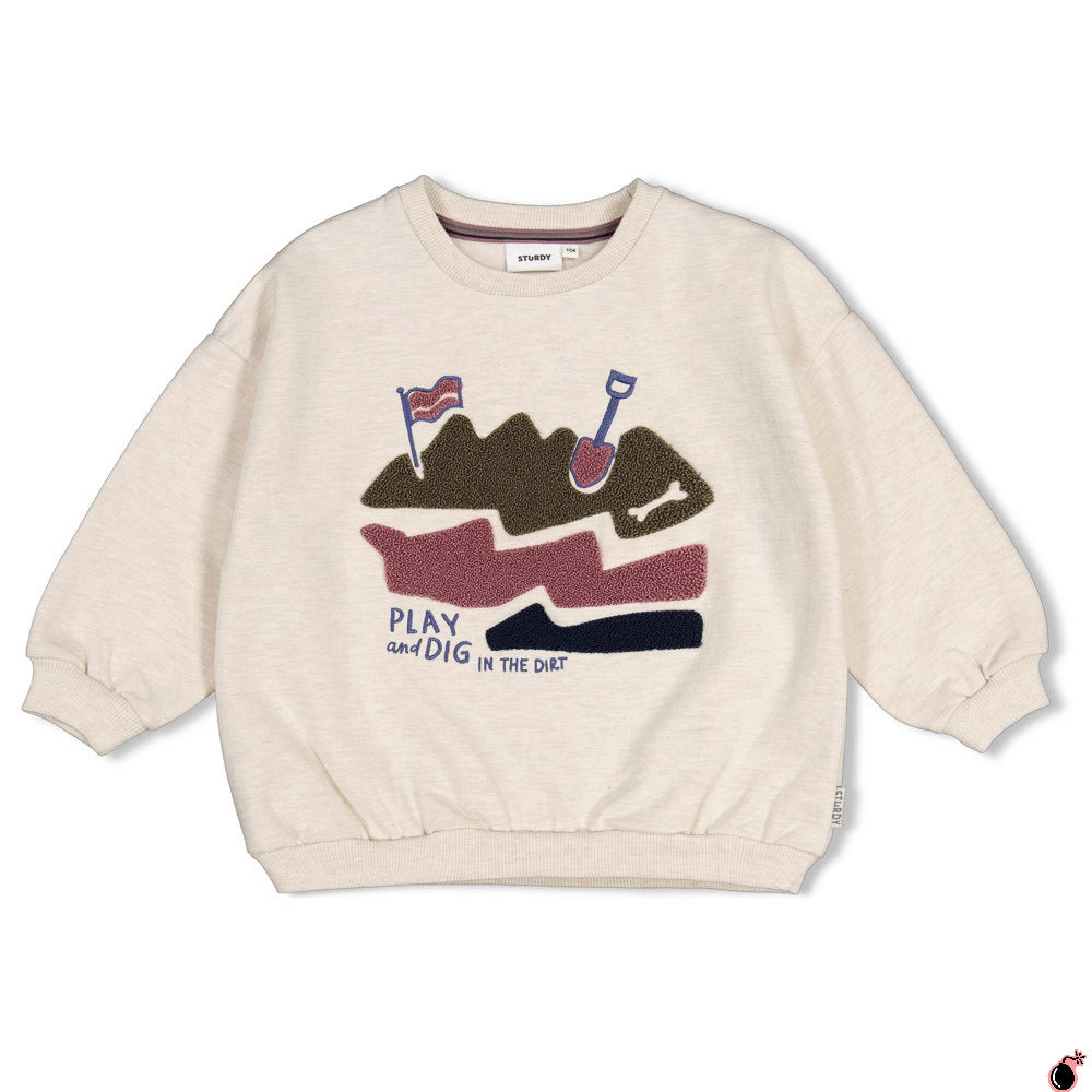 Sweat Rock Blanc cassé