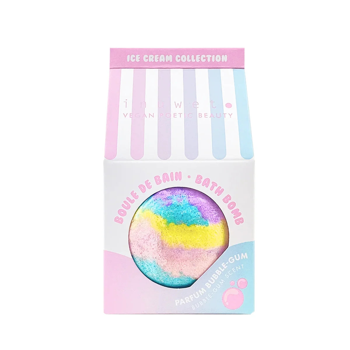 Boule de bain effervescente Ice cream Bubble gum