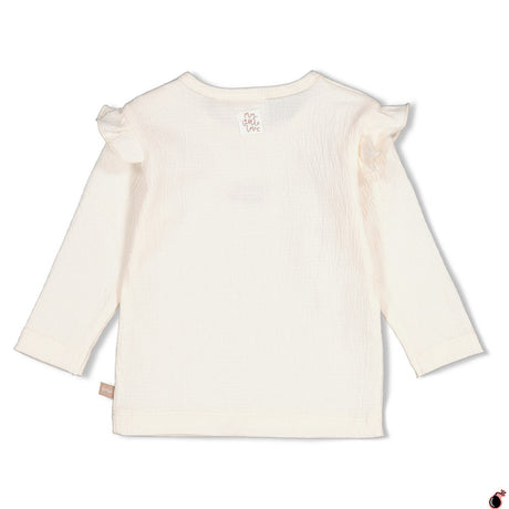 T shirt Love Blanc