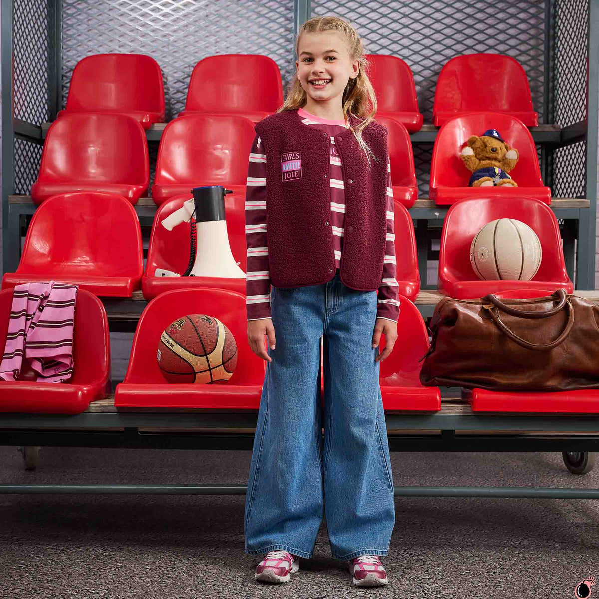 Gilet Lilou Rouge