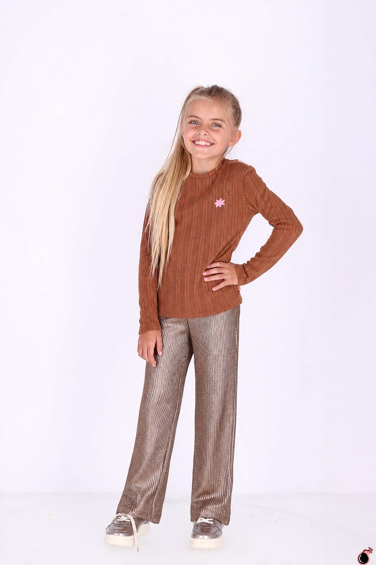 T shirt Talli Marron