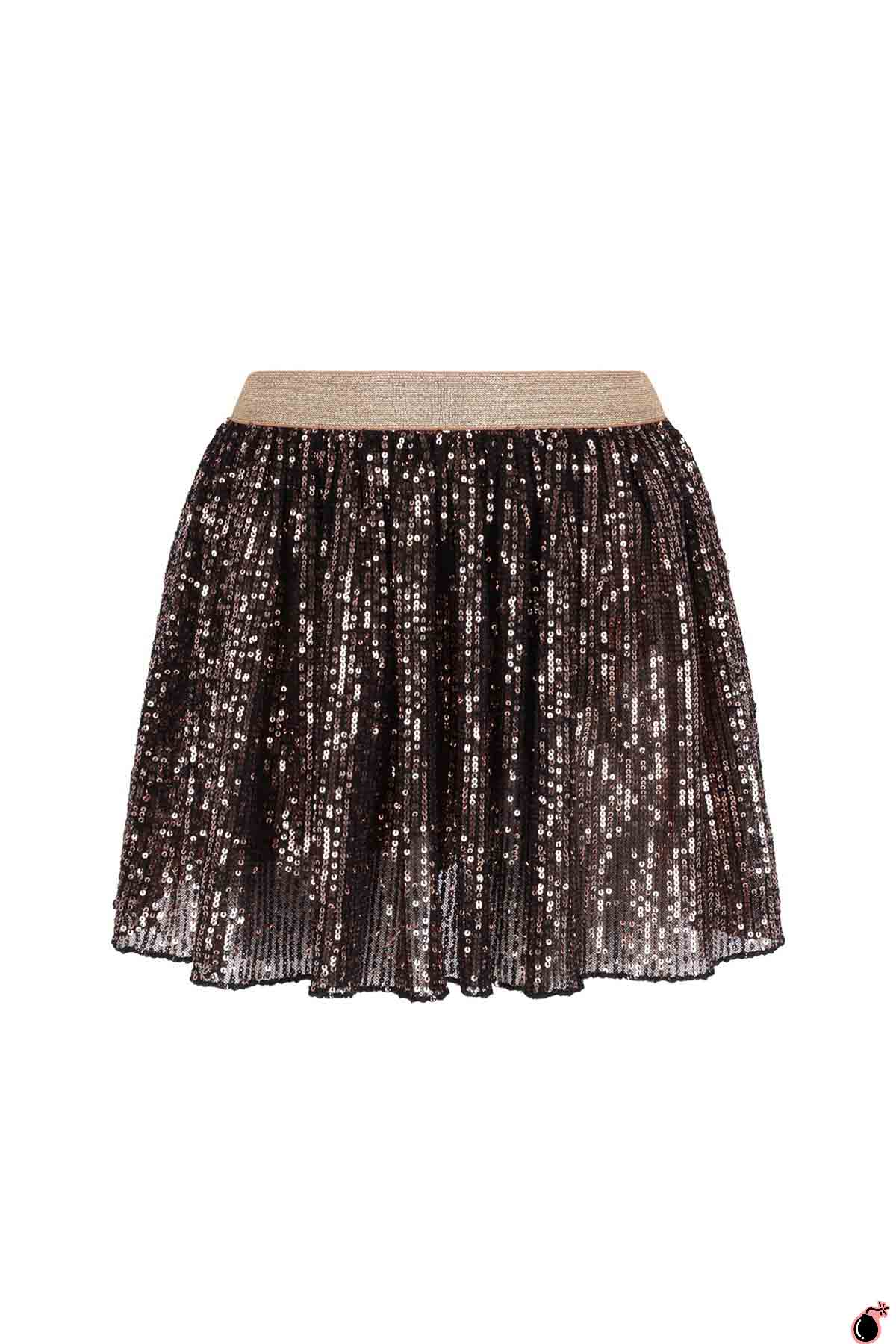 Jupe Raisa Marron