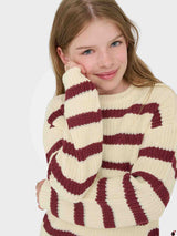 Pull JUSTY Bordeaux