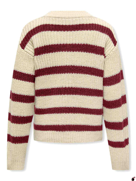 Pull JUSTY Bordeaux