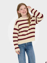 Pull JUSTY Bordeaux