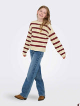 Pull JUSTY Bordeaux