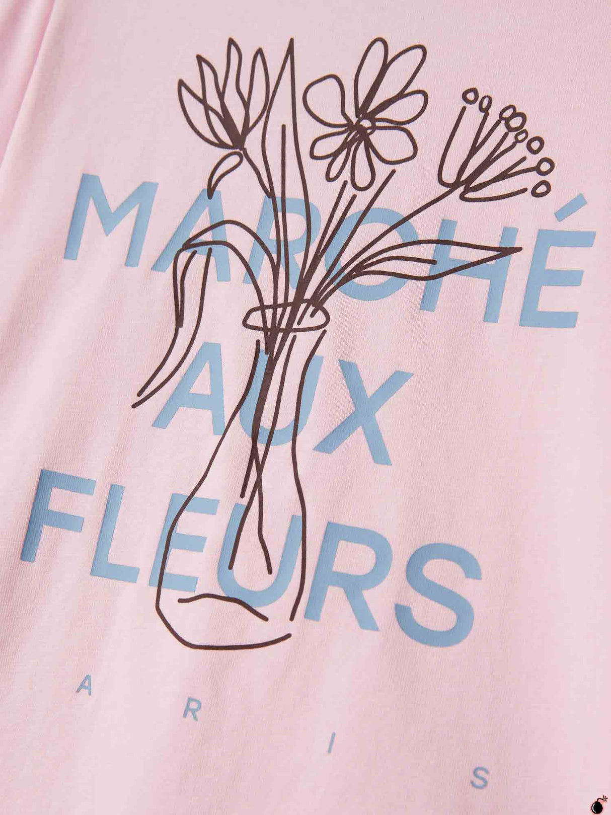 T shirt OSLINA Rose