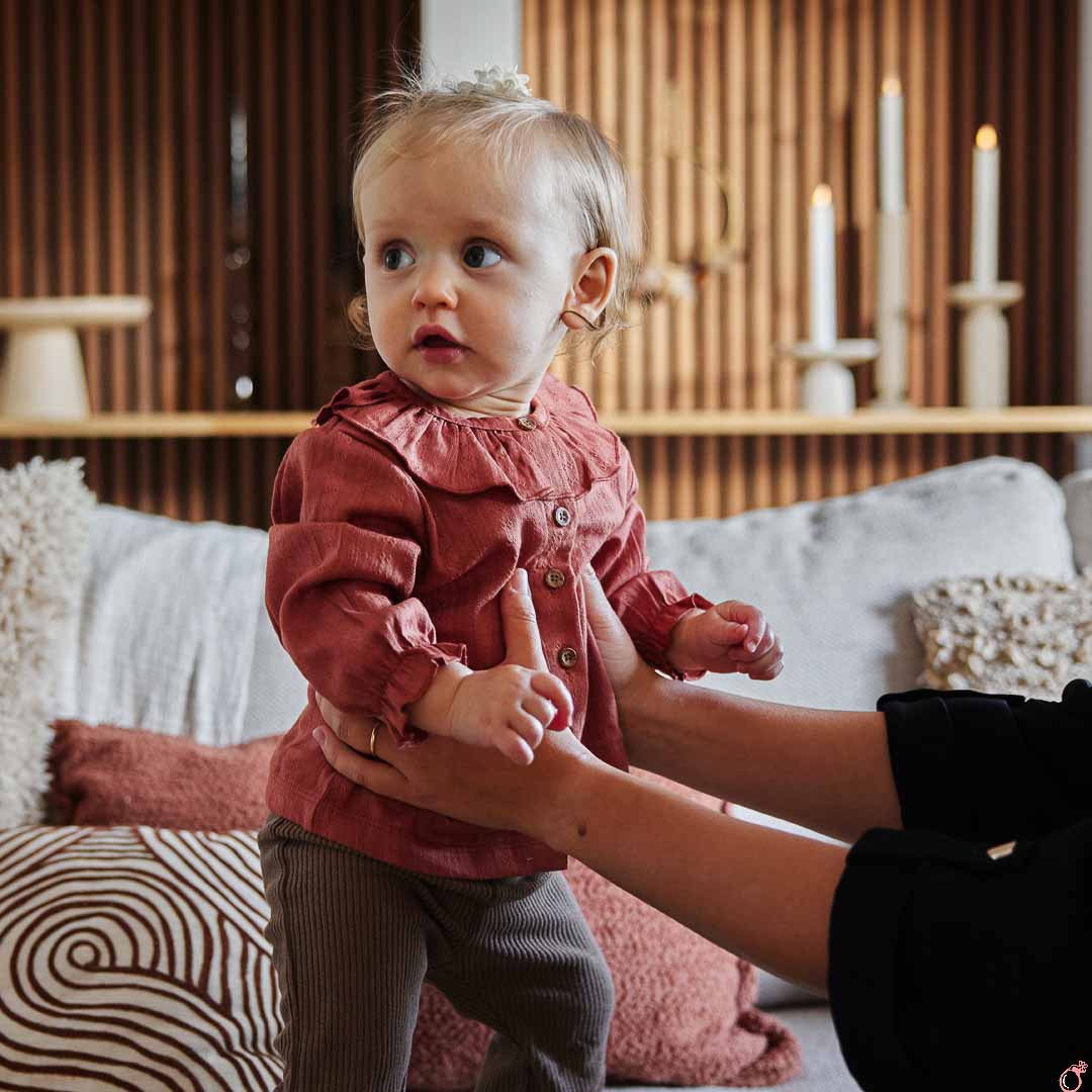 Pantalon Anouk Brun