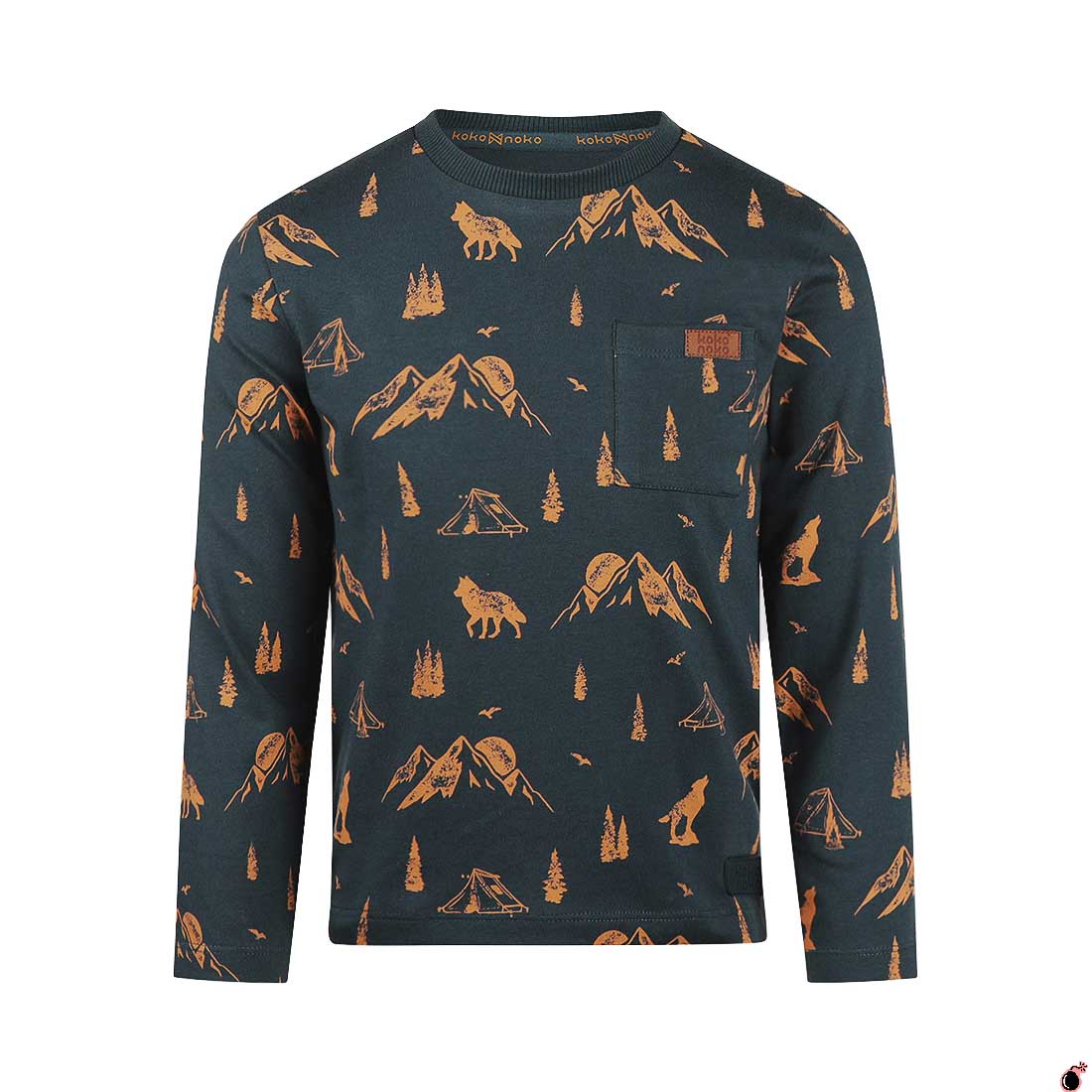 T shirt Teun Bleu