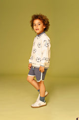Short Thijs Bleu