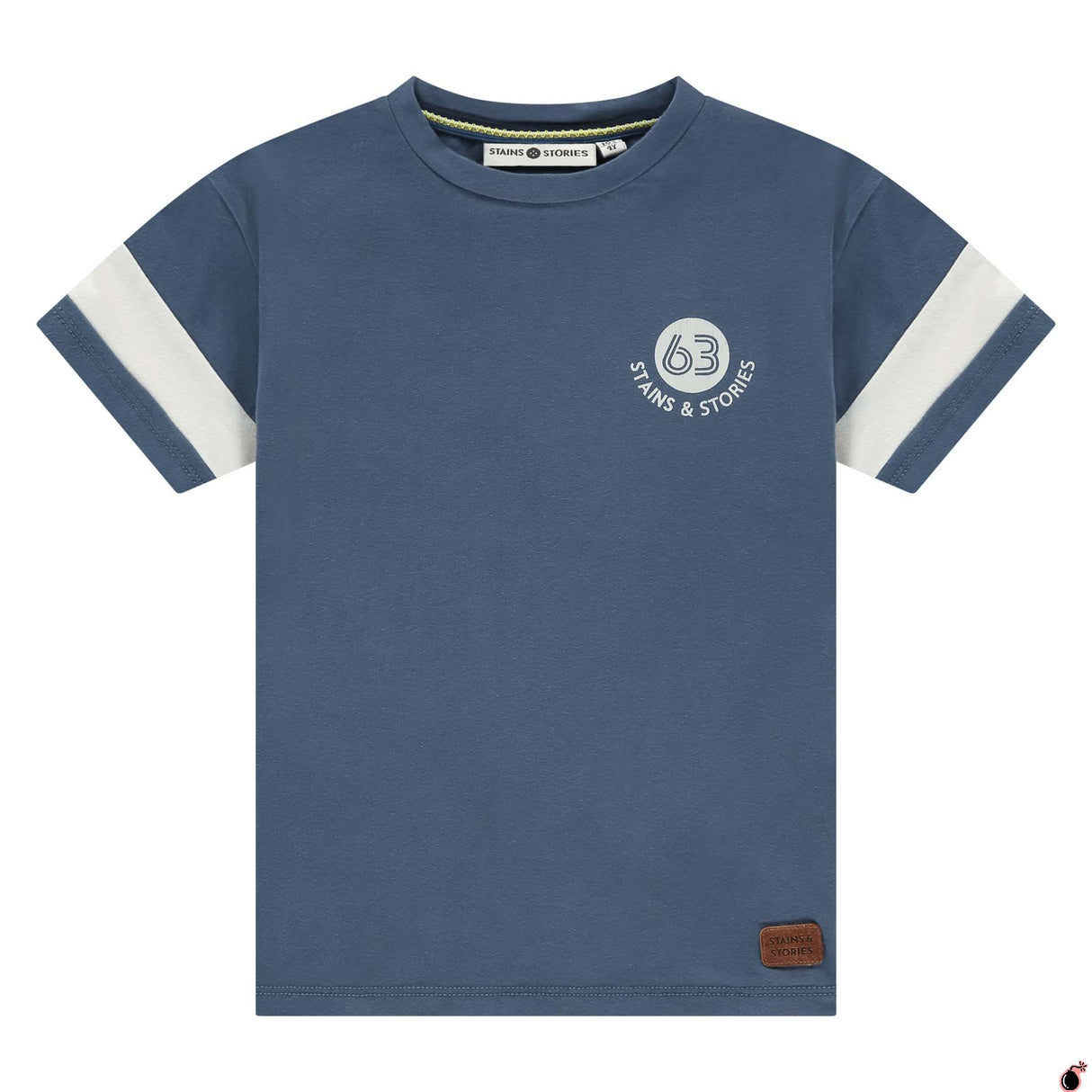 T shirt Milo Bleu