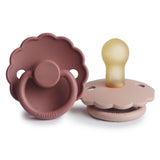 ° Sucette Caoutchouc Natural (2pack) Pink °- emporté