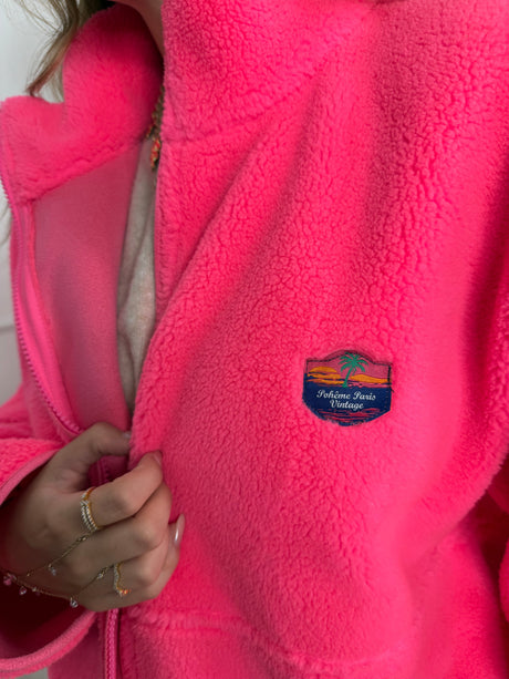 Gilet Pohème Rose (Adulte)