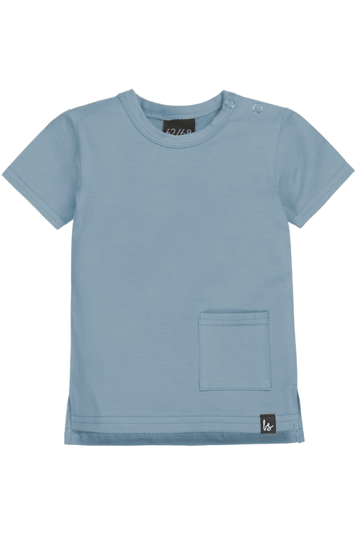 T-Shirt STAUBBLAU