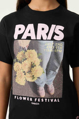 T shirt Beatrice Noir