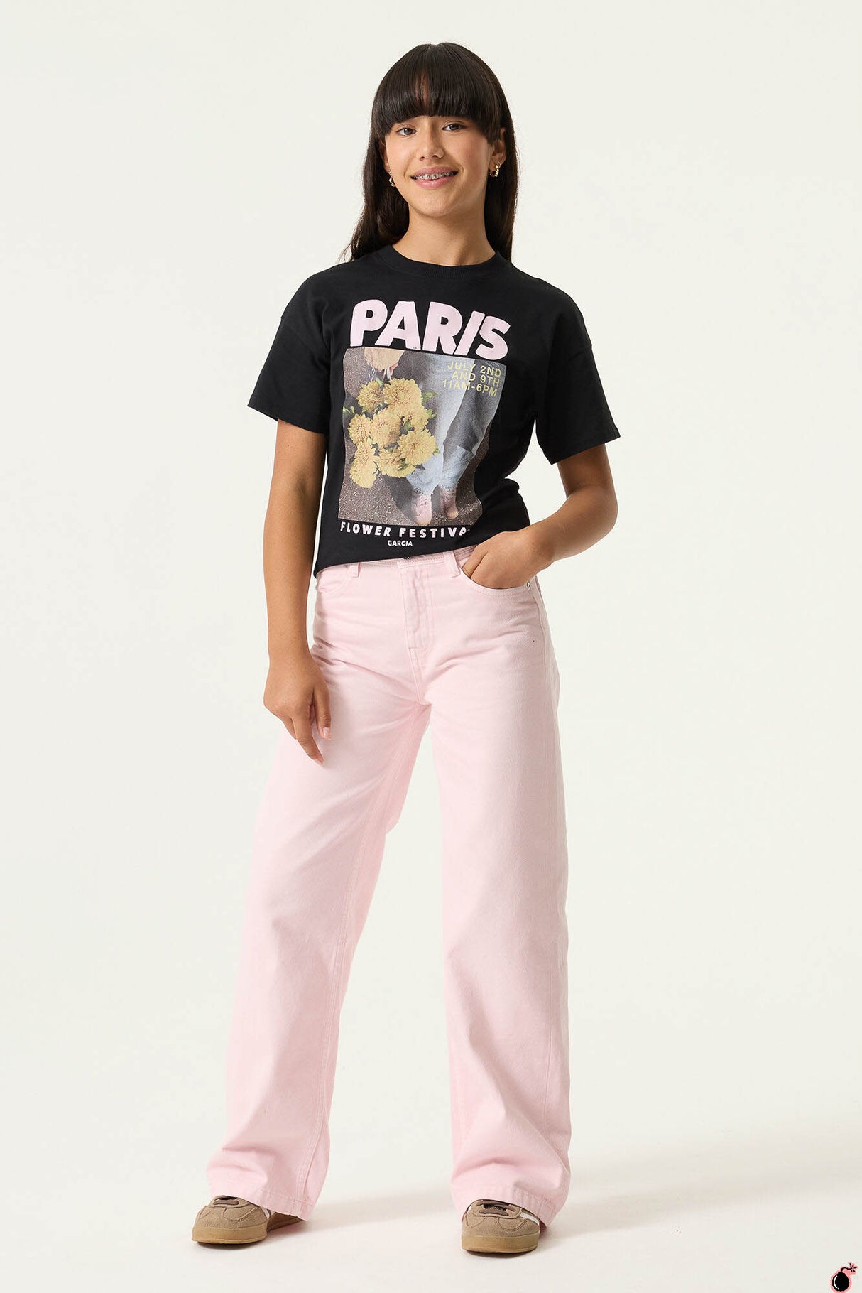 T shirt Beatrice Noir