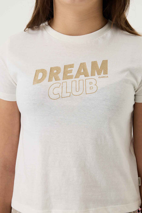 T shirt Serena Blanc