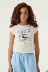 T shirt Rosa Blanc