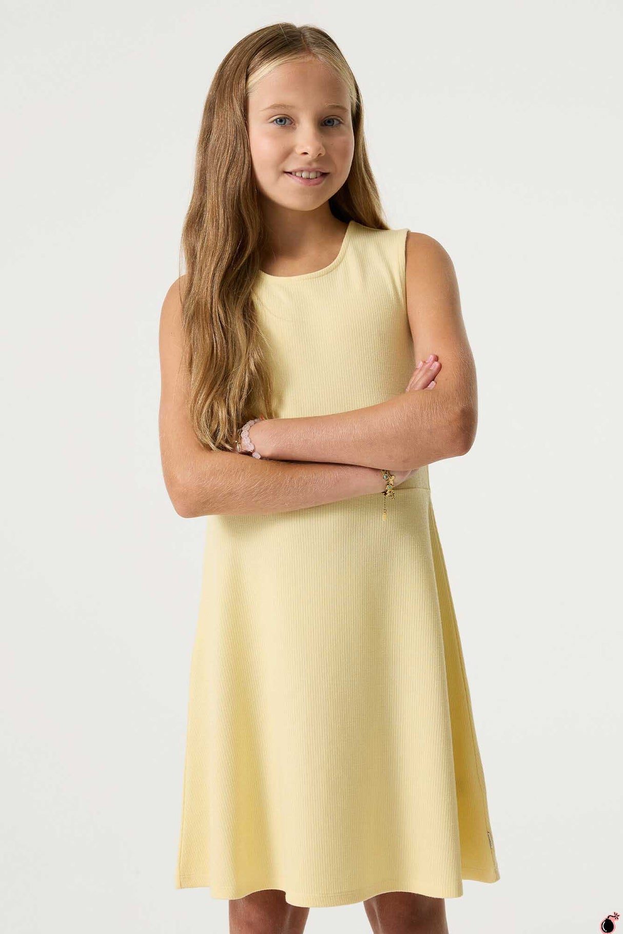 Robe Diletta Jaune