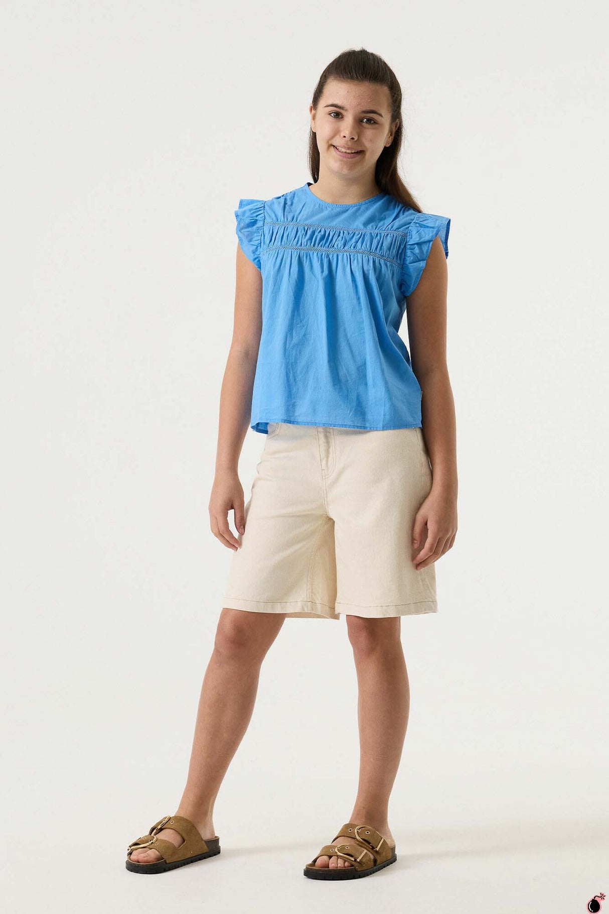 T shirt Natalia Bleu