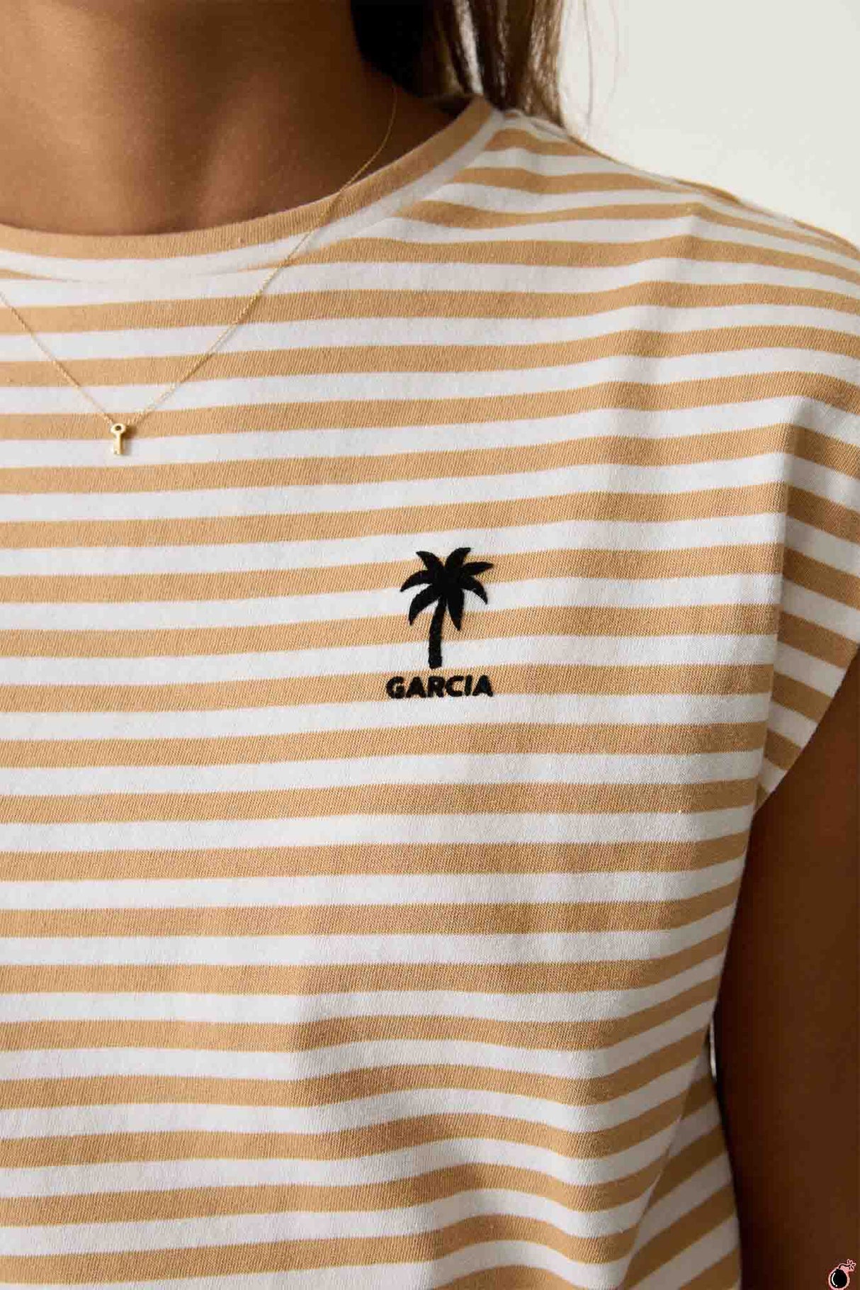 T shirt Maria Marron