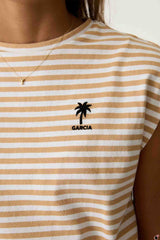 T shirt Maria Marron