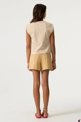 T shirt Maria Marron