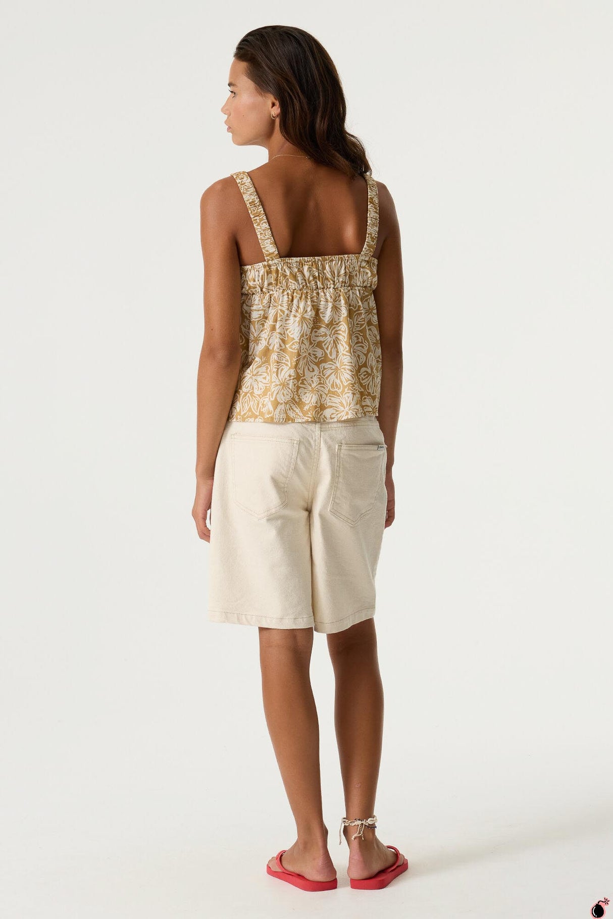 T shirt Giorgia Marron