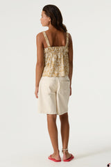 T shirt Giorgia Marron