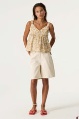 T shirt Giorgia Marron