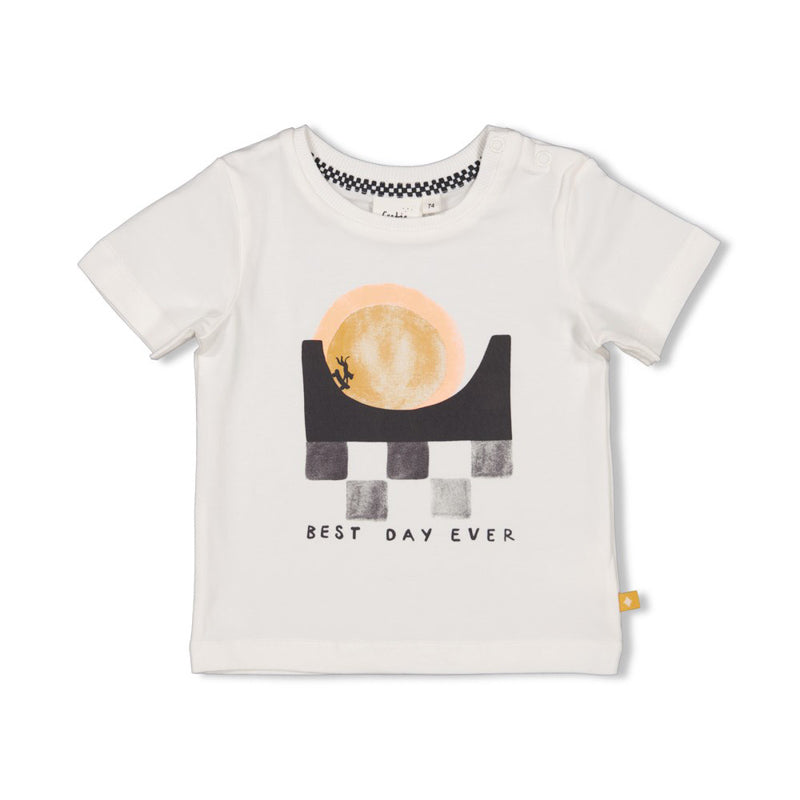 Schachmatt-T-Shirt Weiß