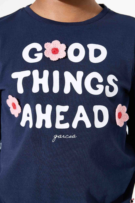 T Shirt Ilaria Bleu
