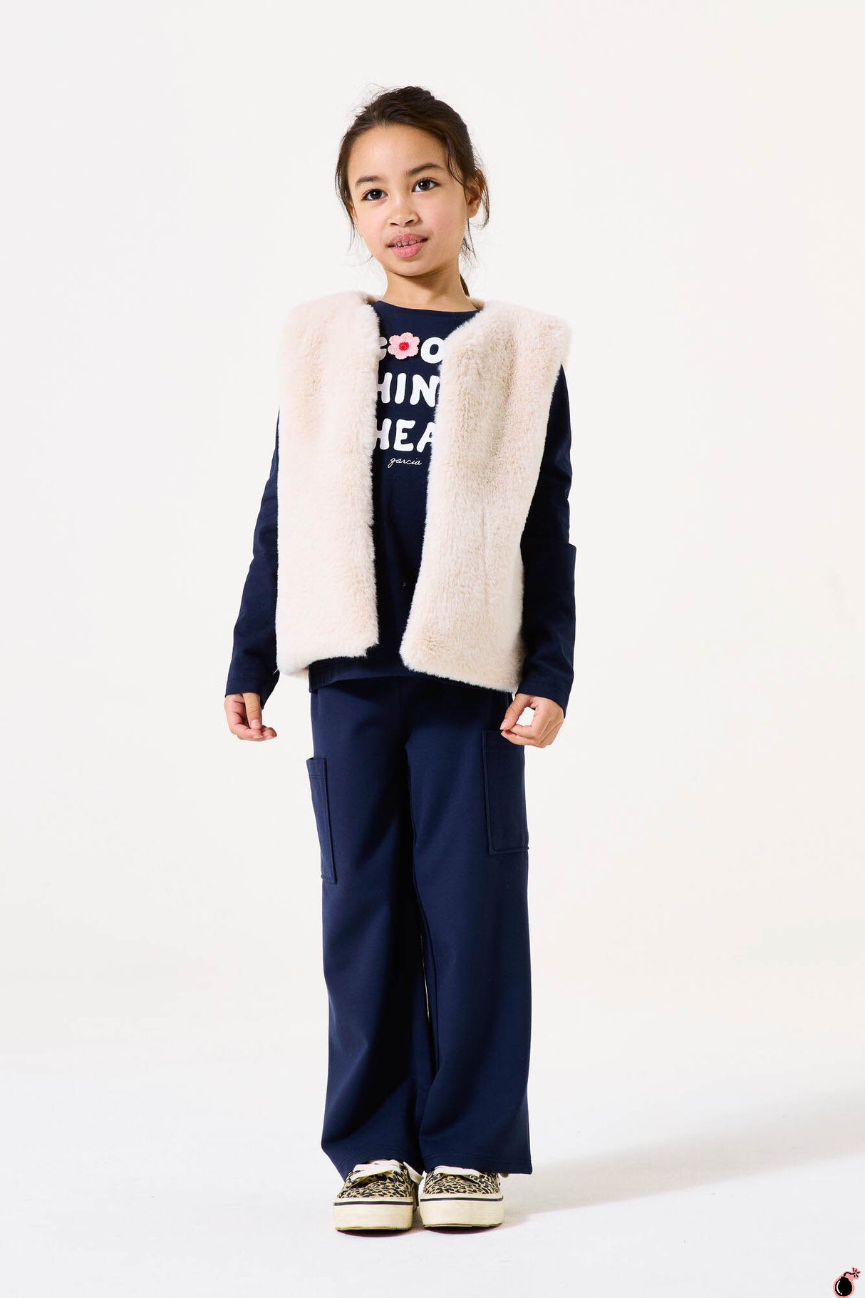 Pantalon Emanuela Bleu