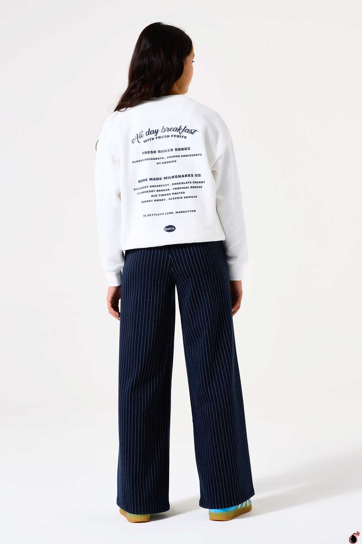 Pantalon Francesca Bleu