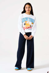 Pantalon Francesca Bleu