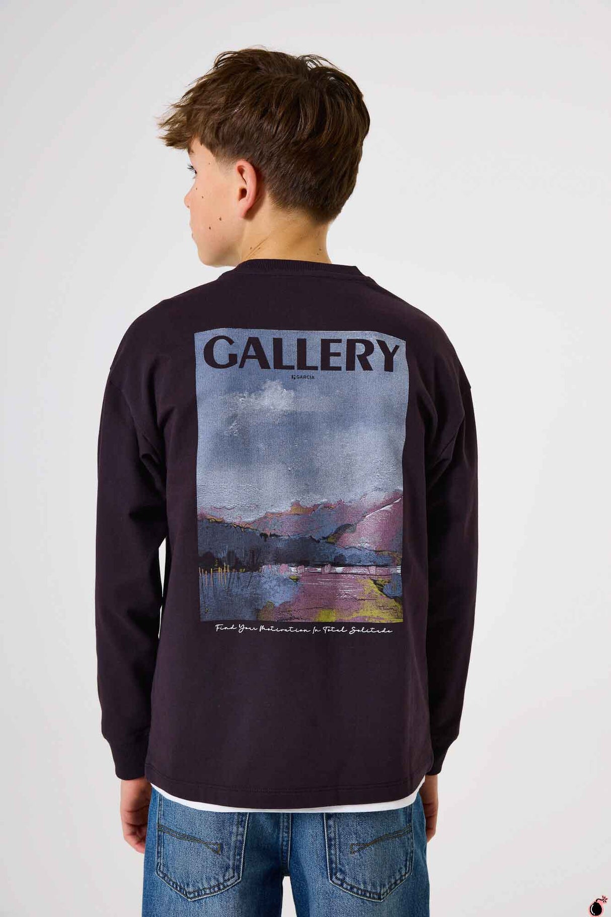 T-shirt Marron