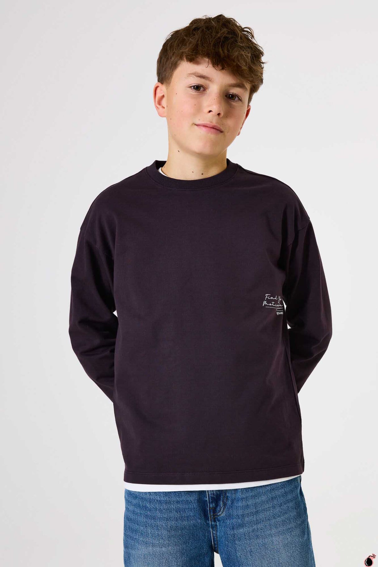 T-shirt Marron
