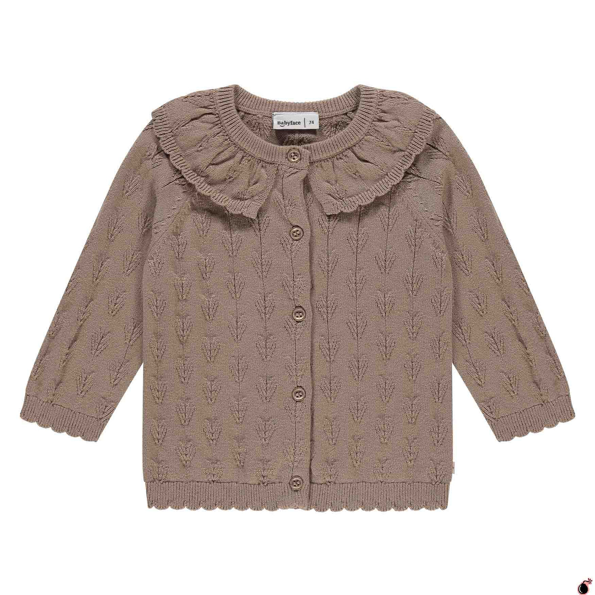Gilet Adèle Marron