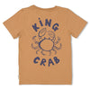 T shirt Crabe Brun