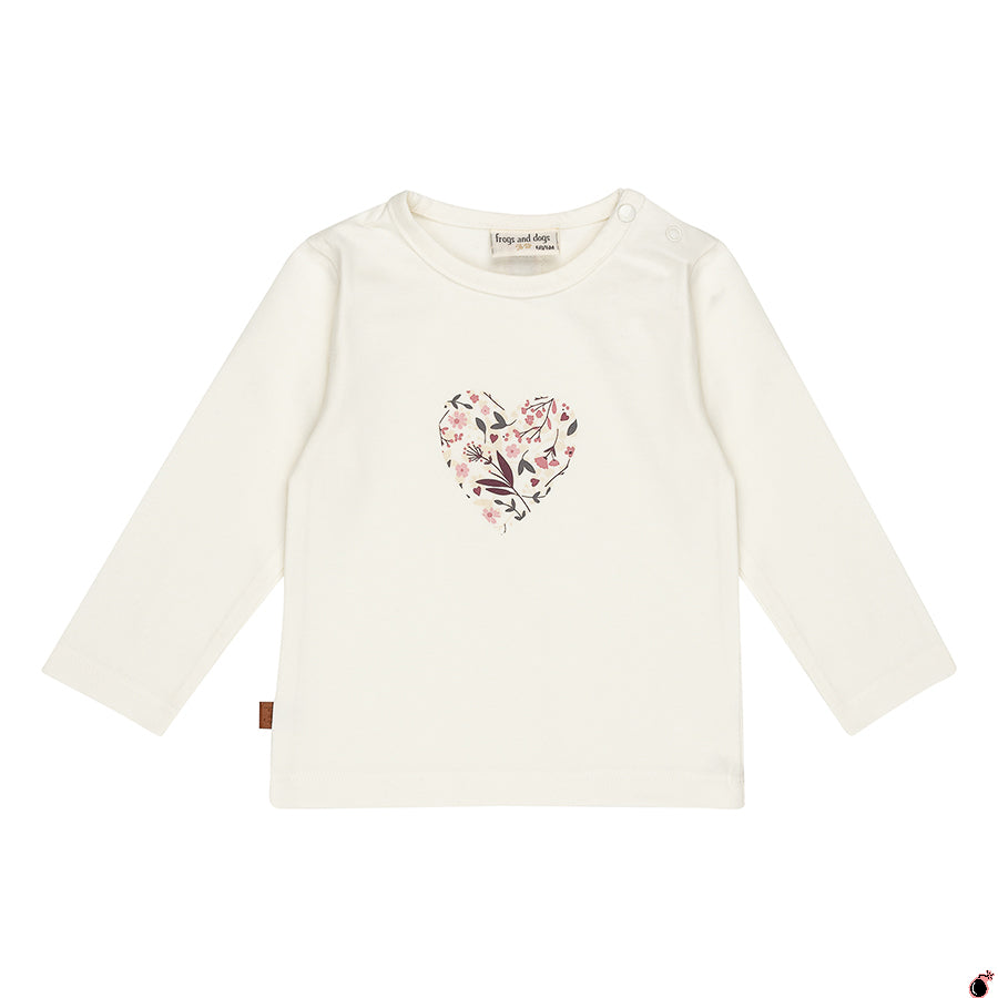 T shirt Loved Blanc