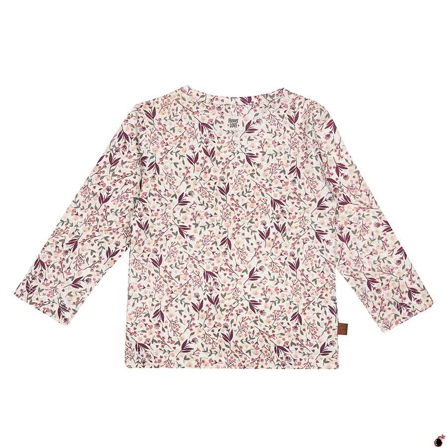 T shirt Loved Blanc