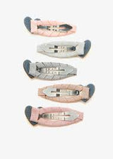 6 Pinces Clip Nude