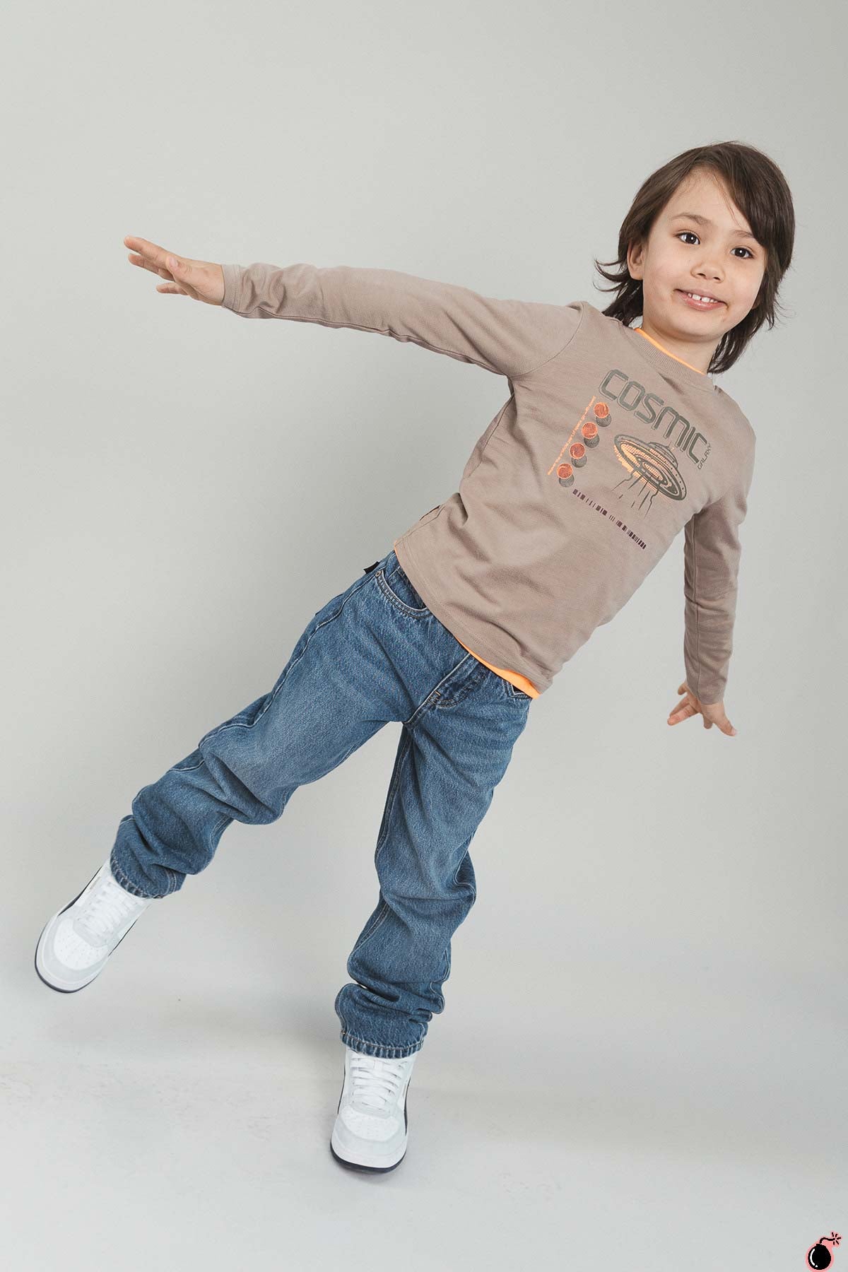 T shirt Max Gris