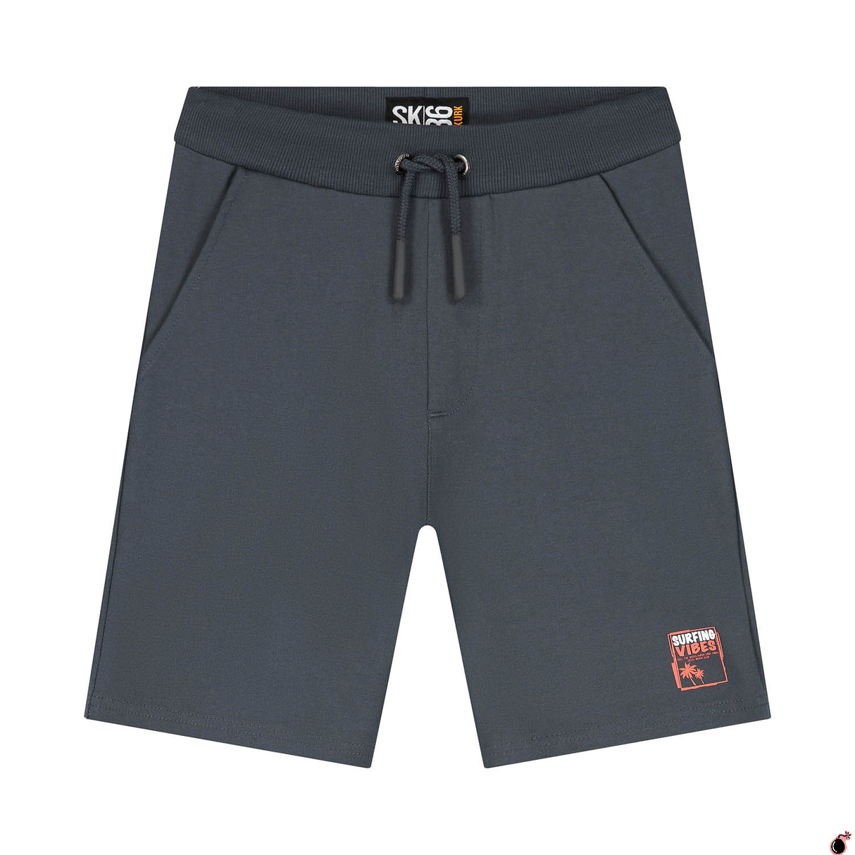 Short Bali Gris/rasperry